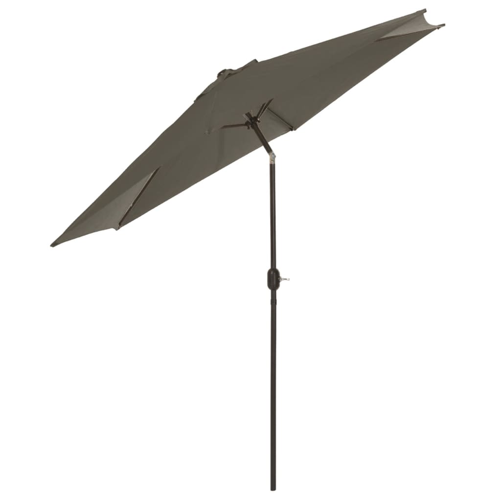 Madison Parasol Teneriffa runda 300 cm grå