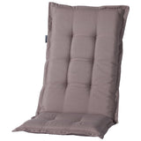 Madison chair cushion with high back panama 123x50 cm Taupe