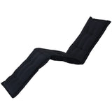 Madison Launger Cushion Panama 200x60 cm nero