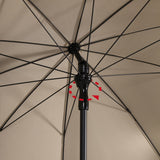 Madison Parasol Patmos luxuriöser rechteckiger 210x140 cm ecruu