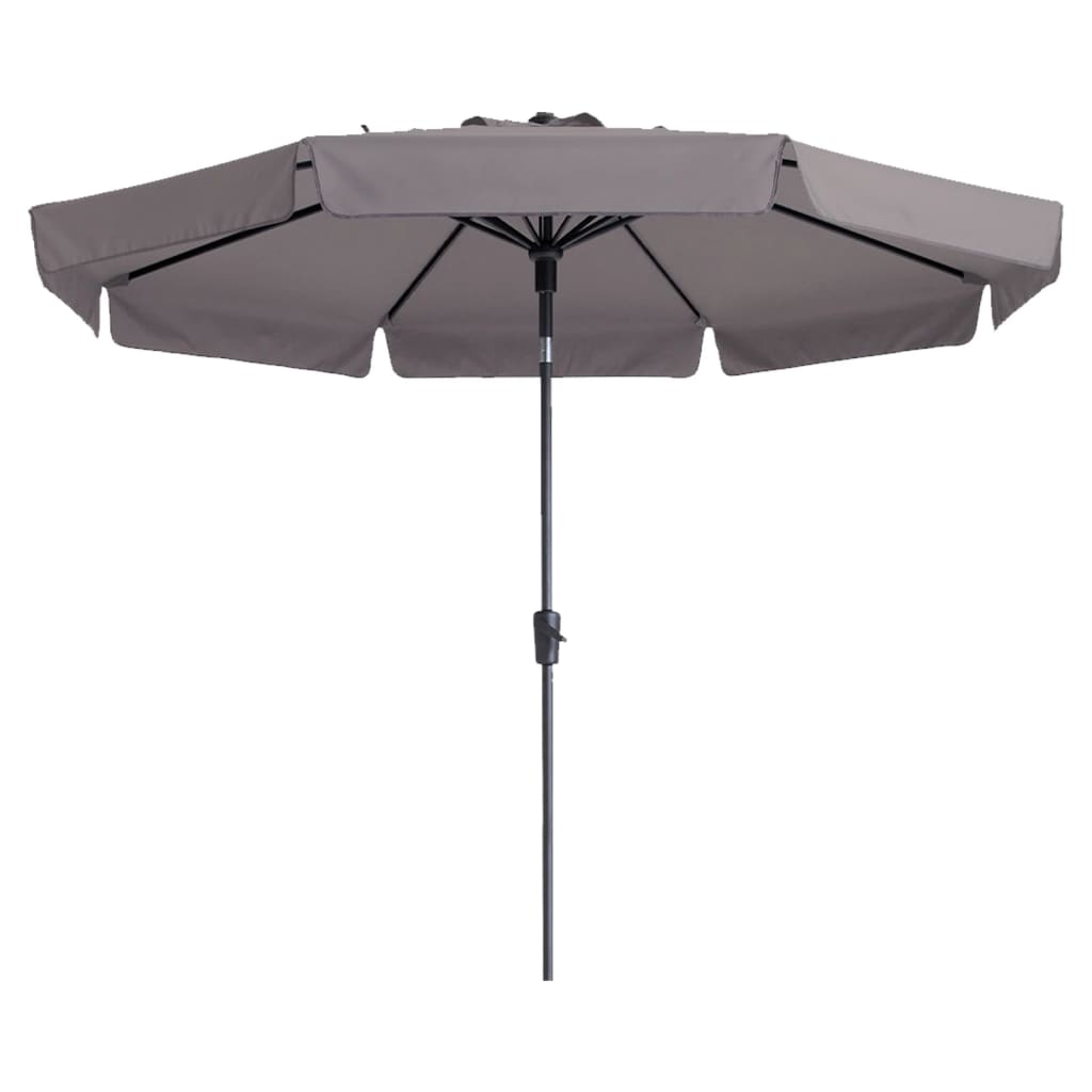 Madison Parasol Flores luksus rundt 300 cm taupe