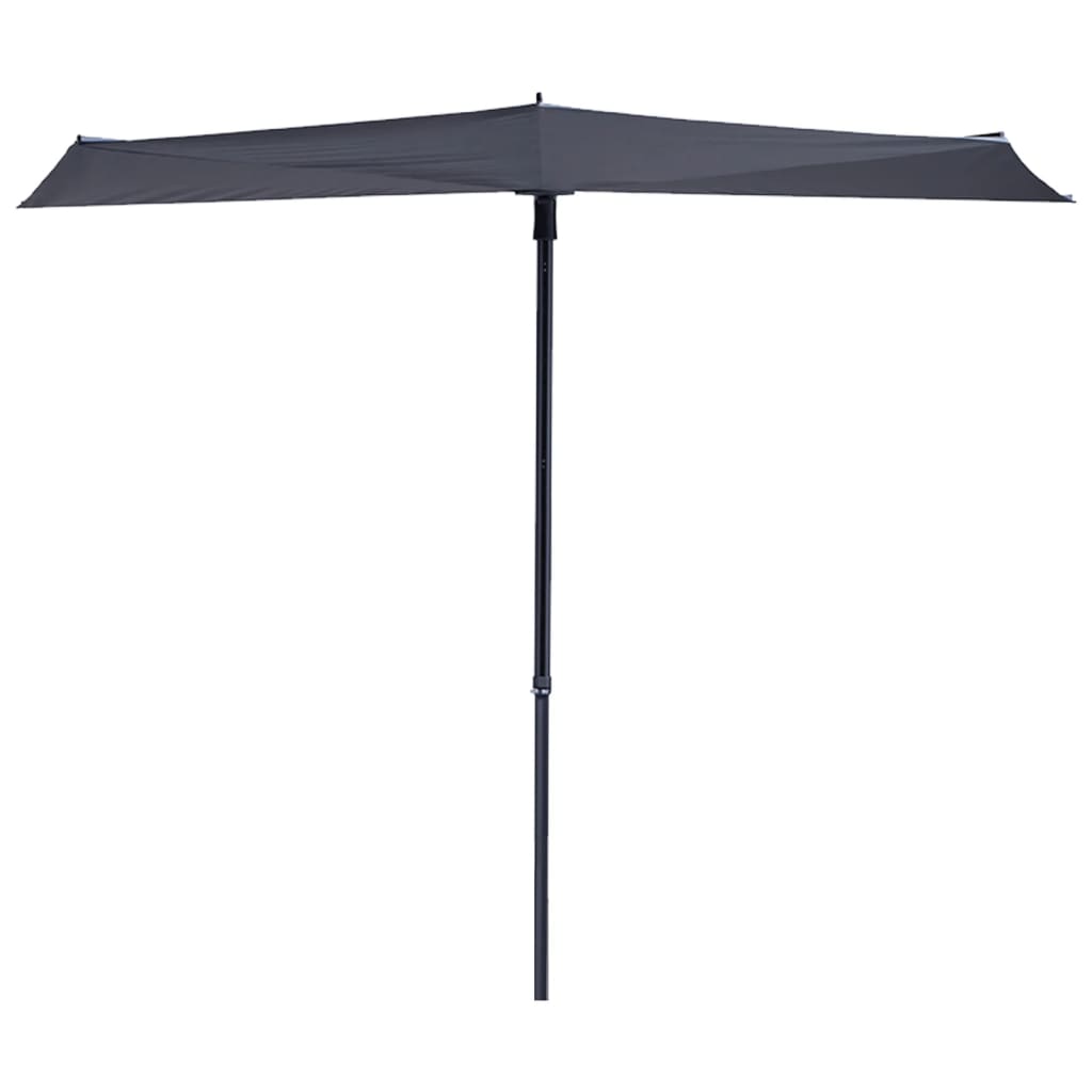 Madison balkonparasol sun wave 270x150 cm grijs pac3p014