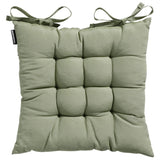 Madison Seat Cushion Panama 46x46 cm saliegroen