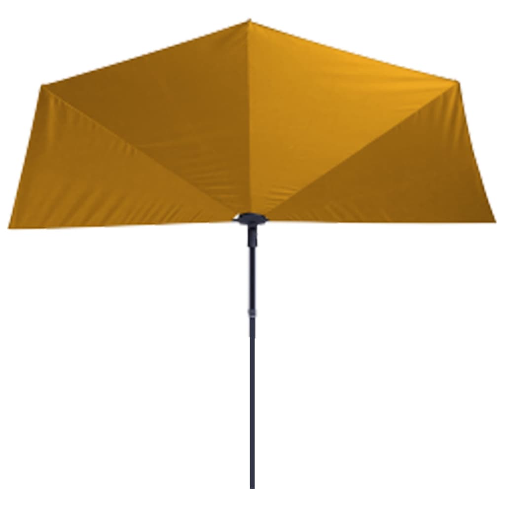 Madison Balcony Parasol Sun Wave 270x150 cm Zlatá žlutá