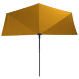 Madison Balcony Parasol Sun Wave 270x150 cm Zlatá žlutá