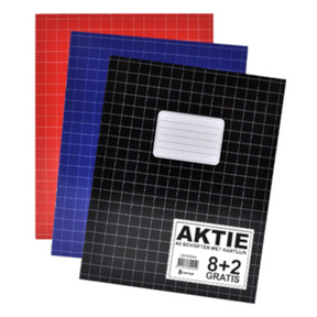 Schrift a5 ruit 10mm basic 10 stuks