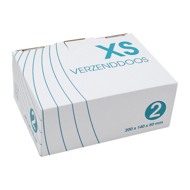 Verzenddoos 2 xs 200x140x80mm