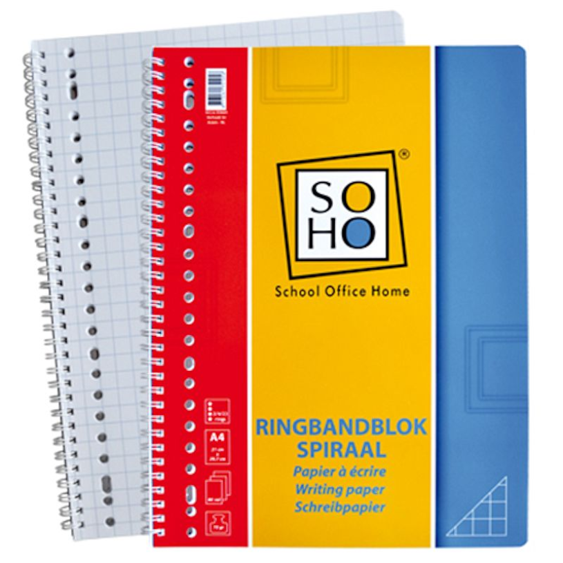 Soho ringbandblok 10mm sp 23r