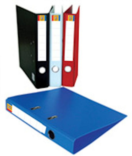 Soho ordner 5cm plastic rood