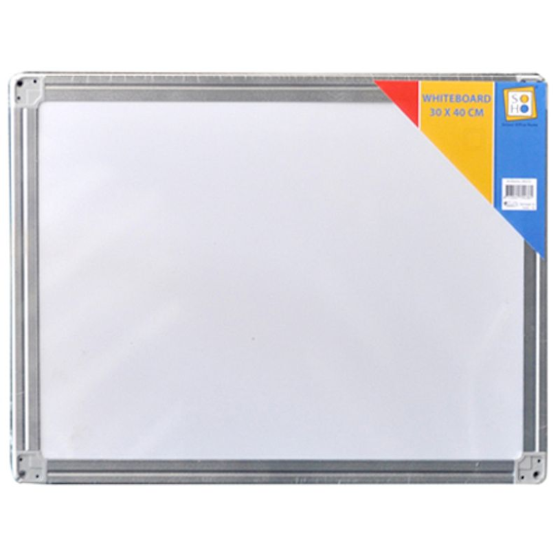 Soho whiteboard aluminium 30x40cm