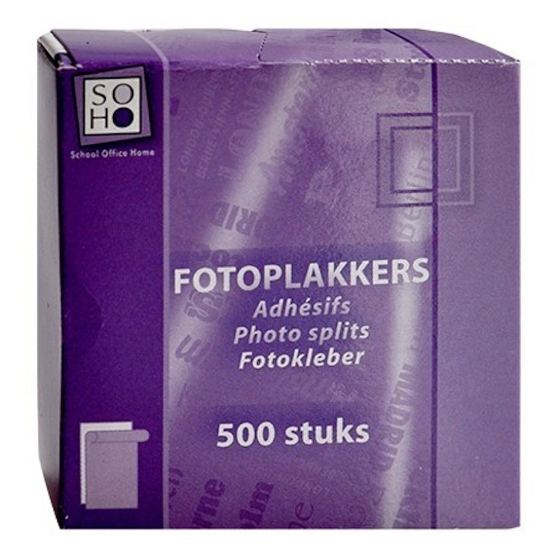 Soho fotoplakkers 500 stuks
