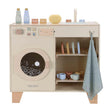 Little dutch houten wasmachine met accessoires 60x34xh65cm