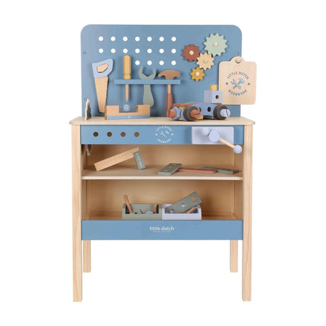 Little dutch houten werkbank speelgoed voor kinderen.