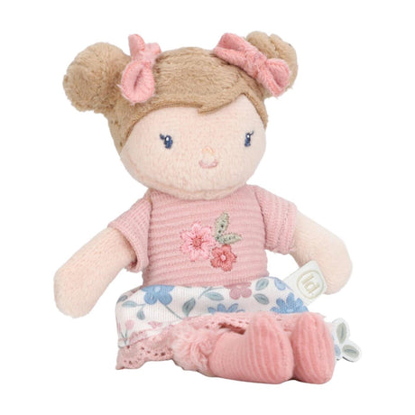 Little dutch knuffelpop - rosa - 10 cm