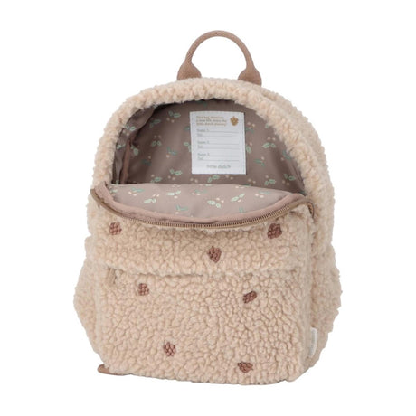 Little dutch teddy rugzakje taupe 23x7,6x30,5cm