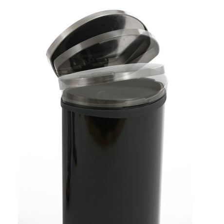 Eko shell bin pedaalemmer 30l zwart