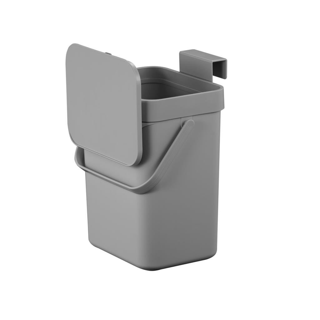 Eko eko puro ii foodwaste caddy afvalemmer 5l grijs