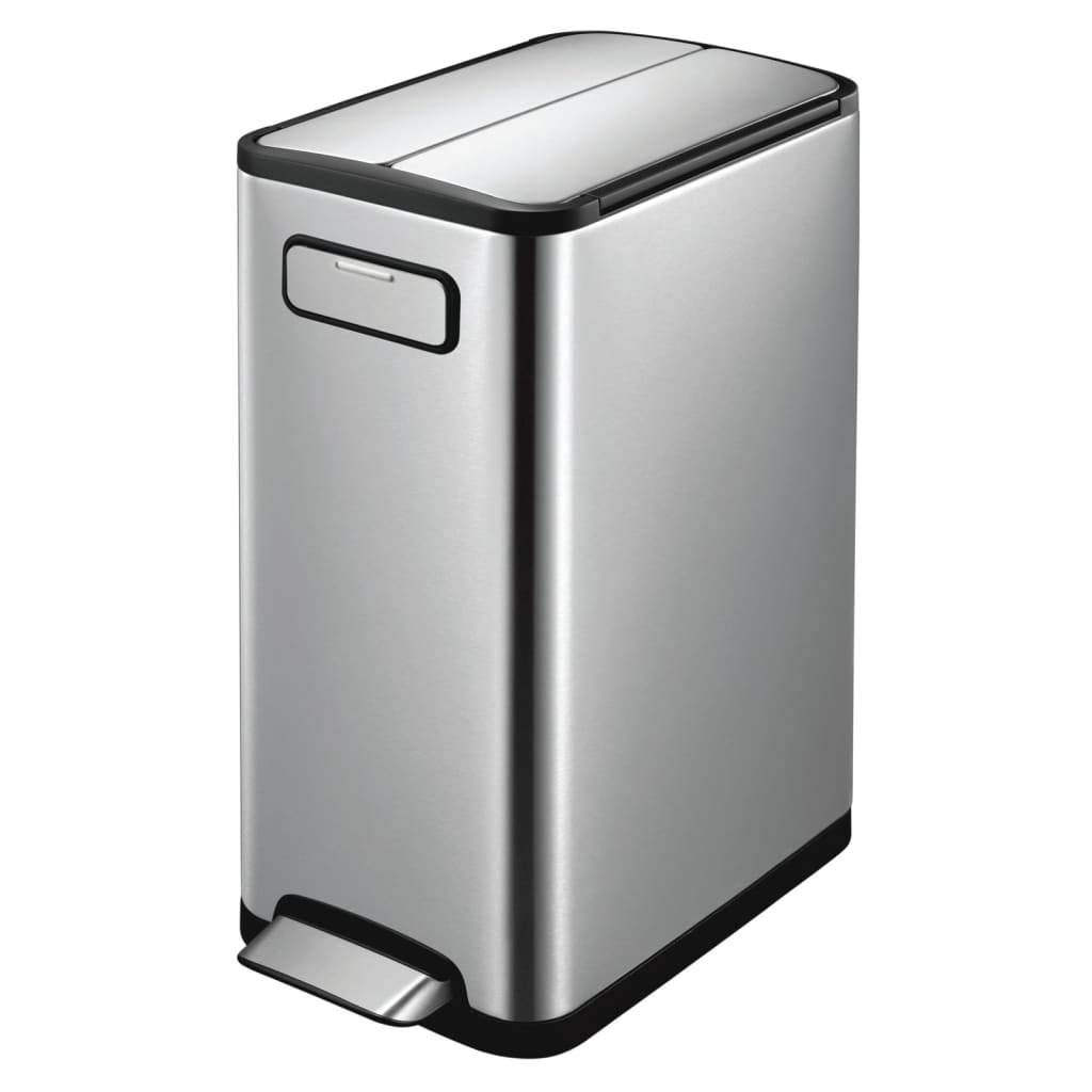 Eko eko pedal bin ecofly 45 l sat de plata