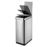 Eko Eko Waste Bin Touch Bar 30 L Matt Silver -Colorado