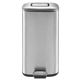 Eko Eko Pedal Bin Rains 20 L Mat de plata de color plateado