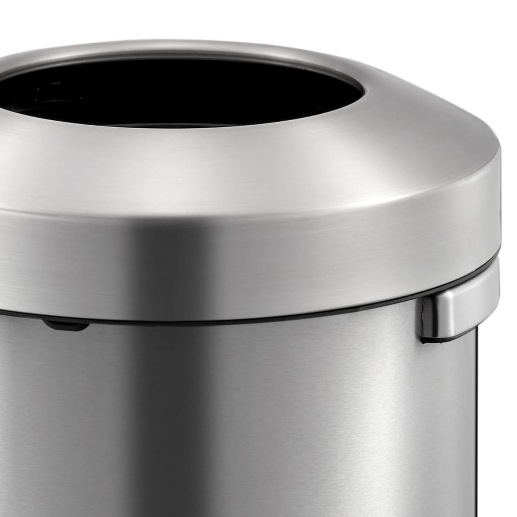 Eko Eko Waste Bin Urban 90 L Matt Silver -Colorado