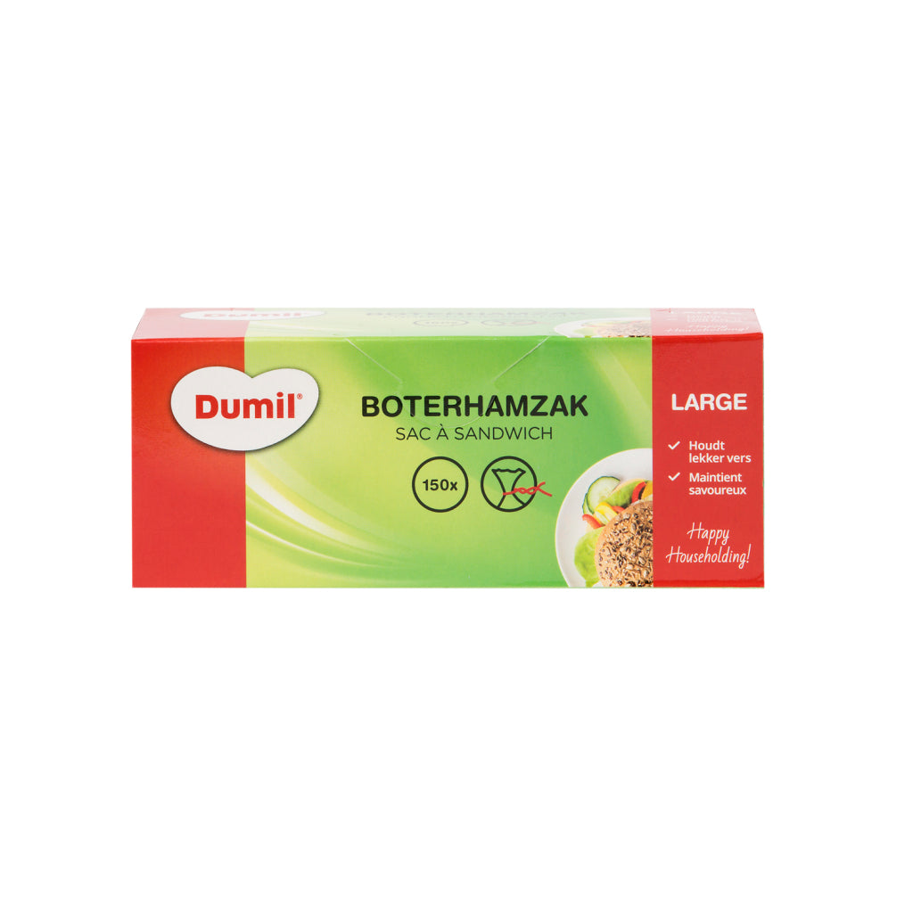 Dumil sandwich bags L 150 pieces