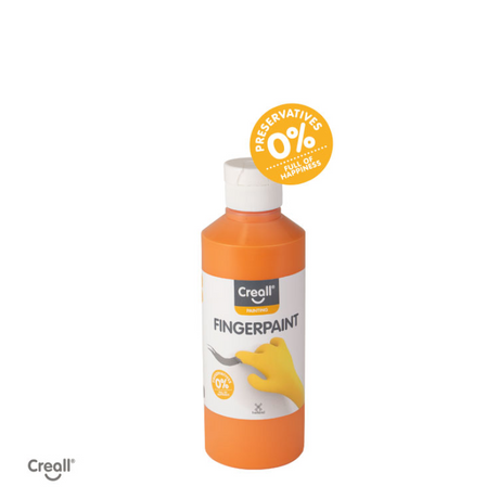 Creall vingerverf happy ingredients 250ml - oranje