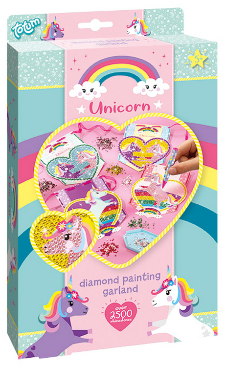 Totum unicorn diamond dot painting