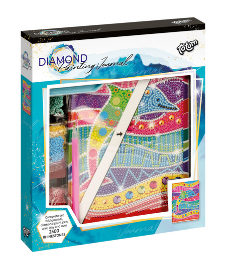 Totum diamond paint dagboek - dolfijn