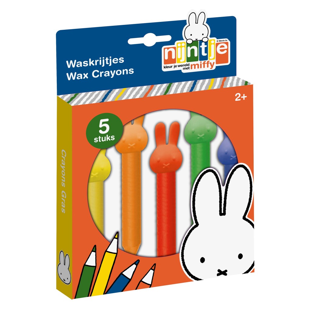 Miffy Wax Crayons, 5e.