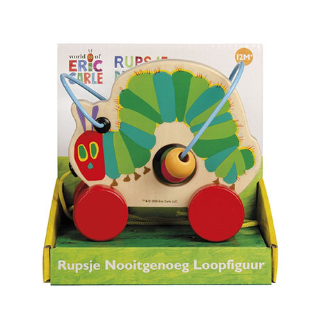 Rupsje nooitgenoeg trekfiguur hout. 0+