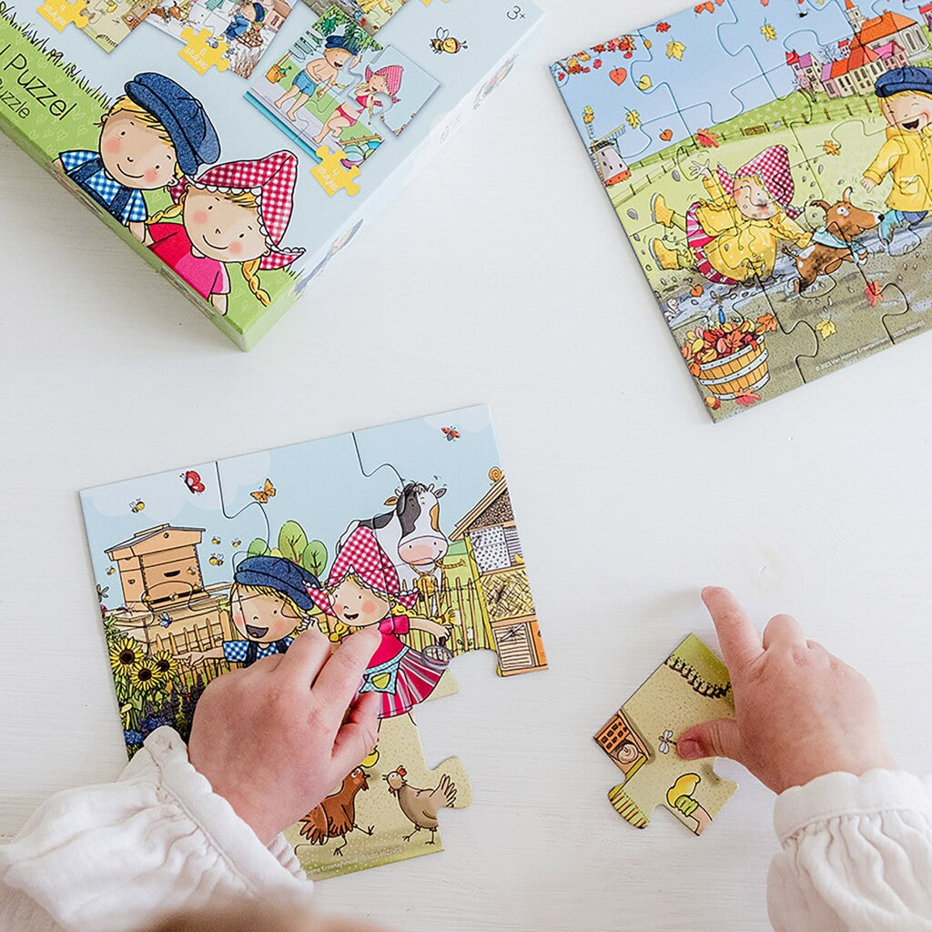 Fien teun puzzle 4in1