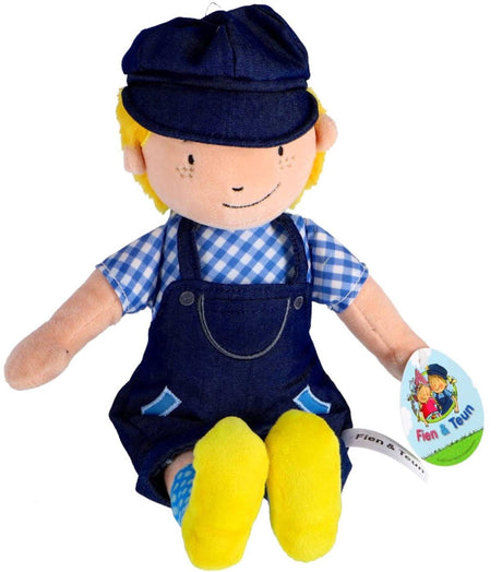 Fien teun knuffel pluche fien en teun - boer teun, 33cm