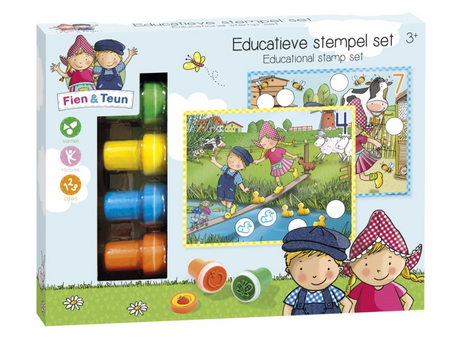 Bambolino fien en teun - stempelset