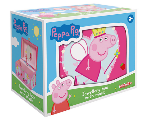 Bambolino peppa pig juwelenkistje met muziek