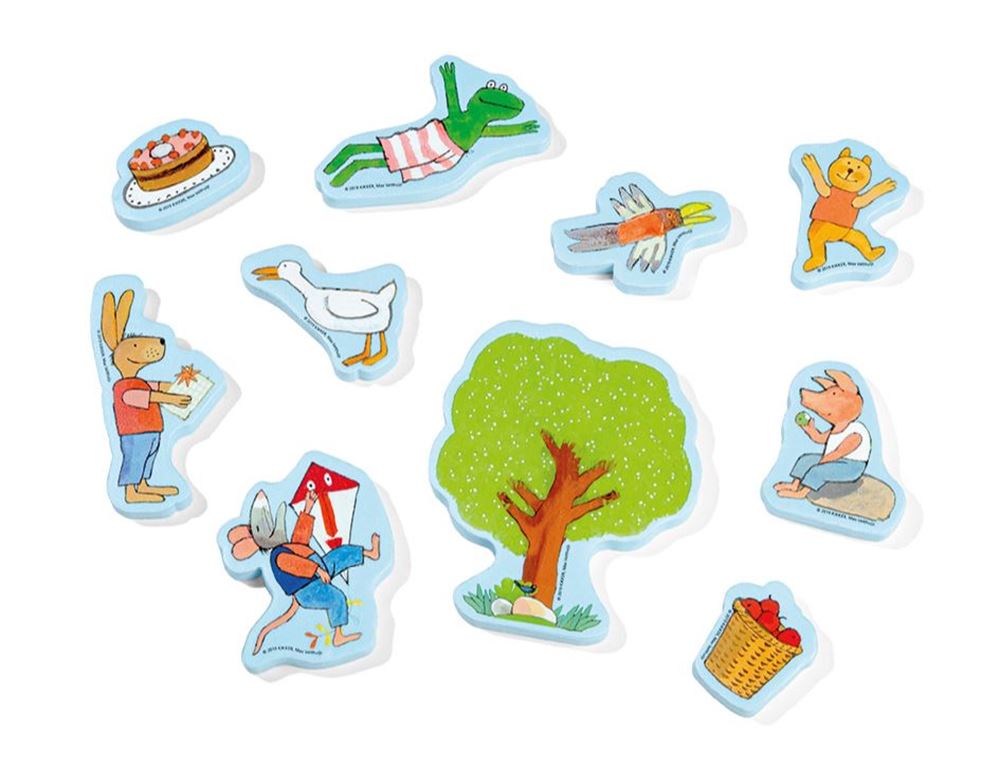 Bambolino toys de wereld van kikker foamshapes. 0+(2 st