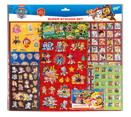 Totum paw patrol super sticker set
