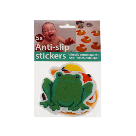 Basic 5 antislip stickers voor in bad