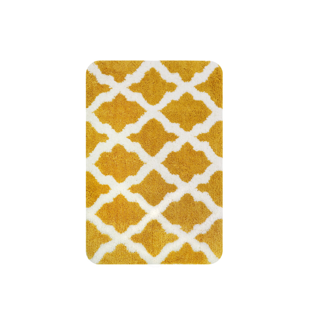 Nizozemska hiša Bath Mat Toulon 60x90 cm Ocher