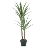 Emerald Emerald Art Plant in Pot Yucca 110 cm