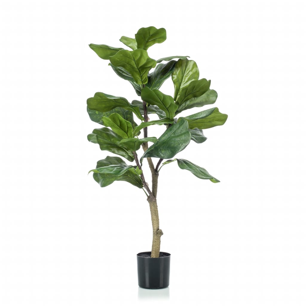 Emerald Emerald artificial plant Violet leaf plant 90 cm