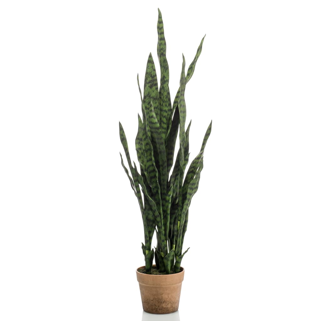 Emerald Emerald Art Plant in Pot Sanseveria 84 cm