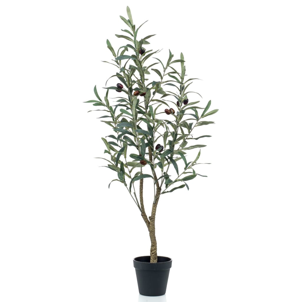 Emerald Emerald artificial plant in plastic pot olive tree 90 cm