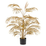 Emerald Emerald Art Plant Areca Palm tree 105 cm Gold colored