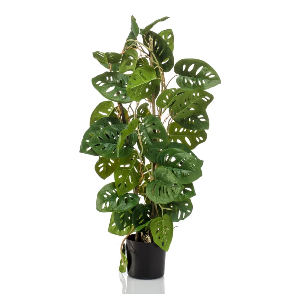 Emerald Emerald Art Plant in Pot Monkey Monstera 75 cm