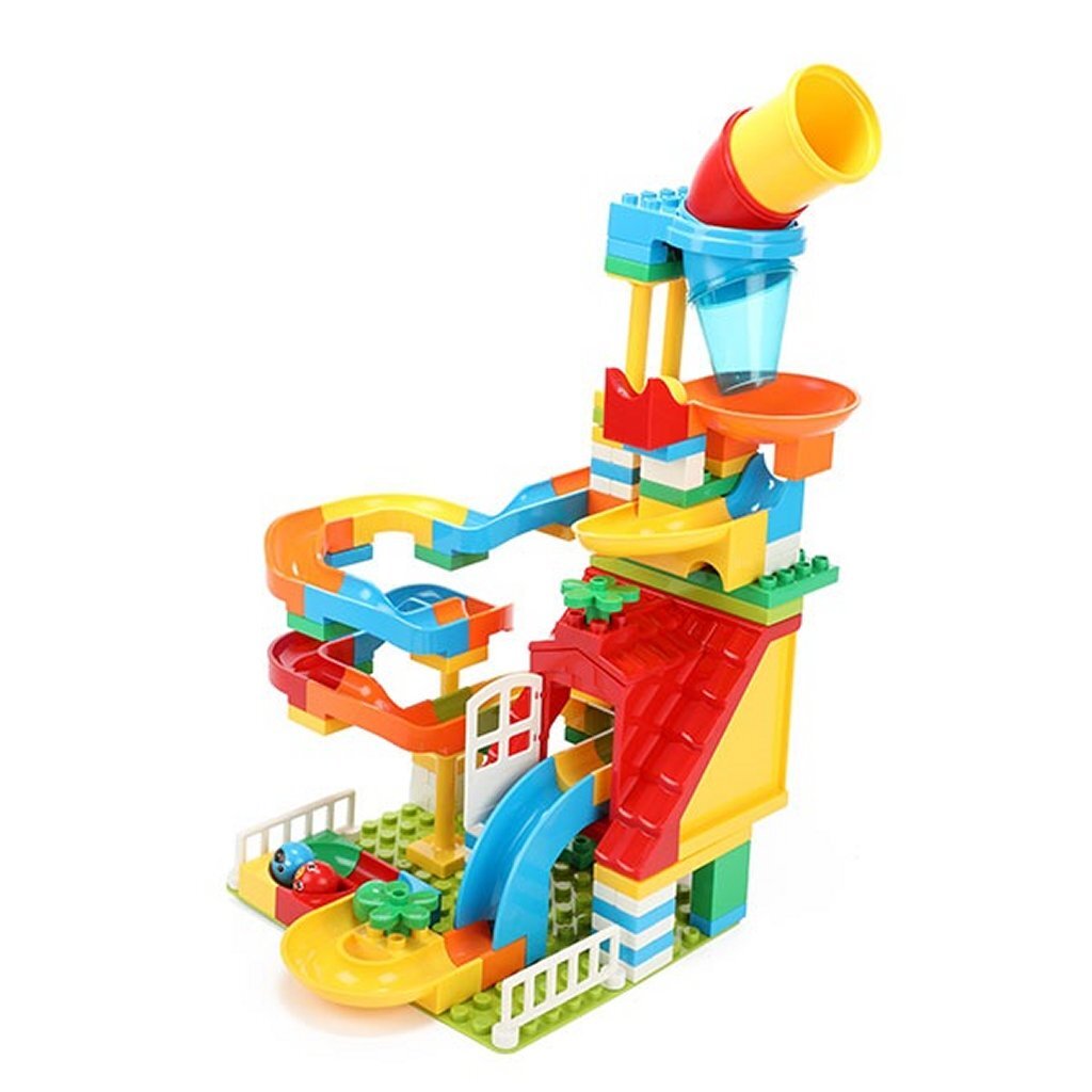 TOI-TOYS BLOWS Building Blocks Knikkerbaan 133-stycken