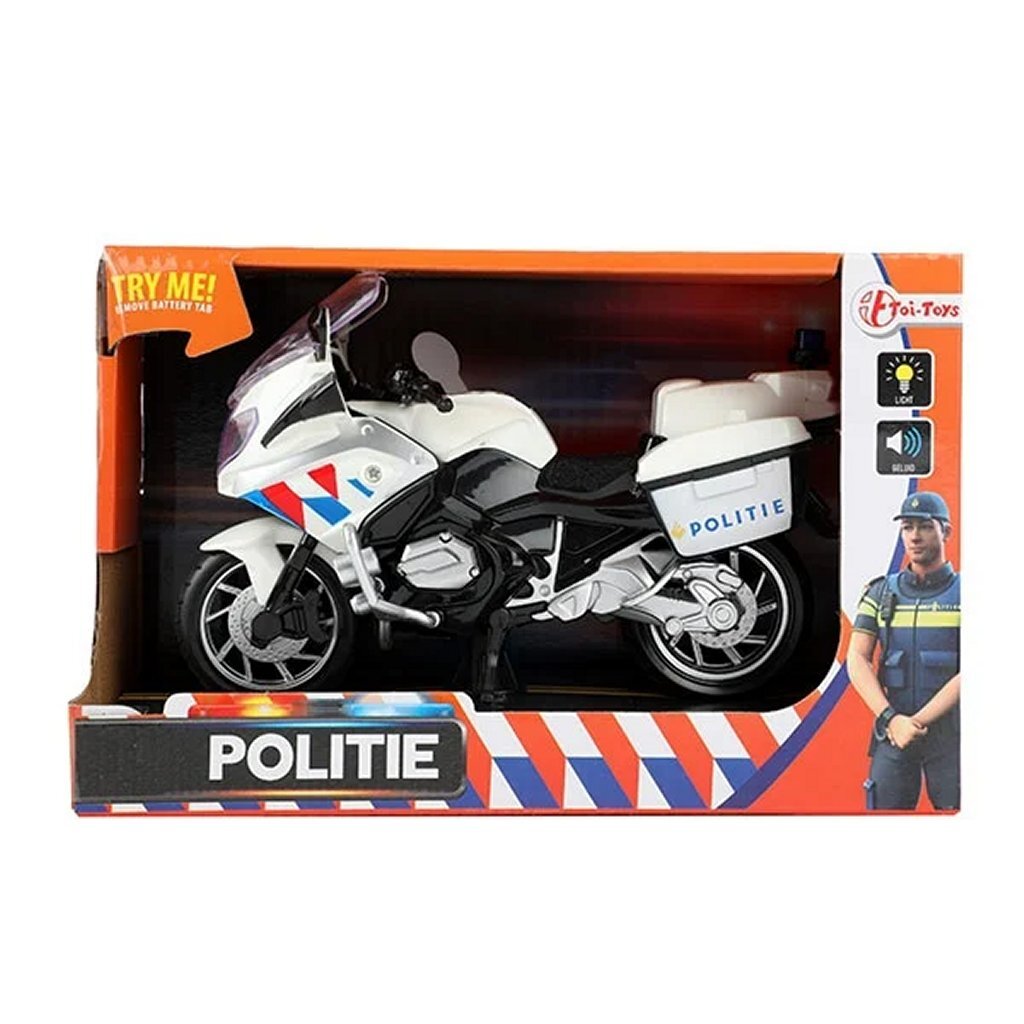 Police engine Dutch with light and sound