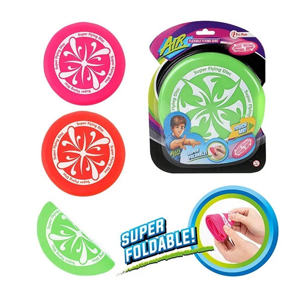 TOI-Toys Air Superflexible Rubber Frisbee 17 cm Různé verze