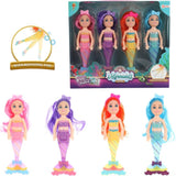 Mermaids Zeemeermin Pop Zusjes, 4st.