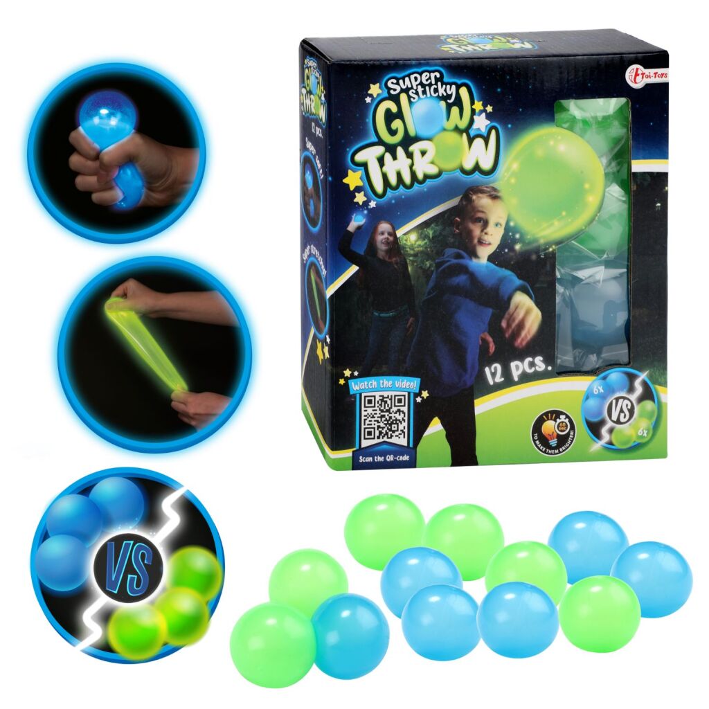 Toi-Toys glühen leuchten in die dunklen Ballen 12 Teile